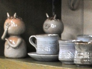 恒炎窯　展示